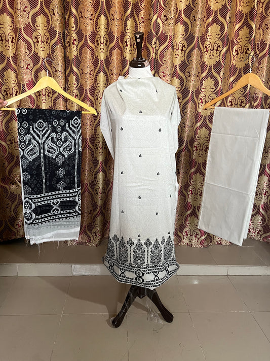 Lawn Suit 3 Piece